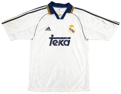 Maillot Real Madrid 1998-2000 Adidas Mijatovic Domicile Vintage