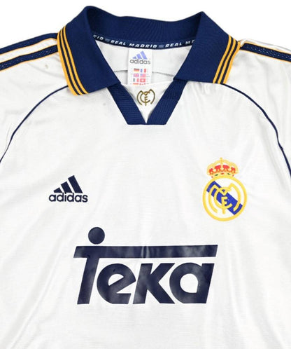 Maillot Real Madrid 1998-2000 Adidas Mijatovic Domicile Vintage