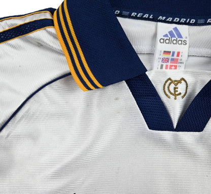 Maillot Real Madrid 1998-2000 Adidas Mijatovic Domicile Vintage
