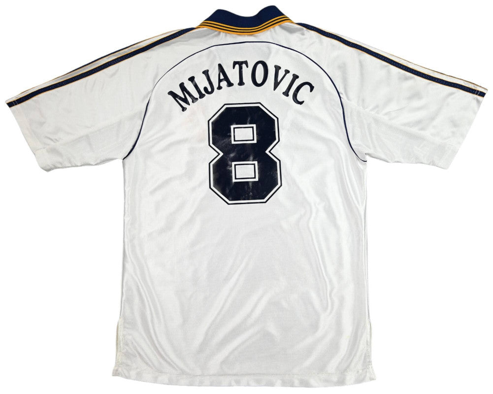 Maillot Real Madrid 1998-2000 Adidas Mijatovic Domicile Vintage