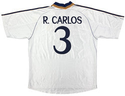 Maillot Real Madrid Extérieur Adidas 1998-2000 Roberto Carlos vintage