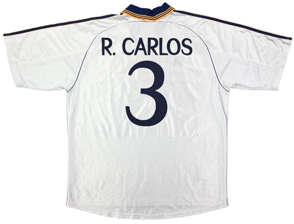 Maillot Real Madrid Extérieur Adidas 1998-2000 Roberto Carlos vintage