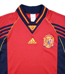 Maillot Espagne Domicile Adidas 1998-2000 Vintage | 8/10