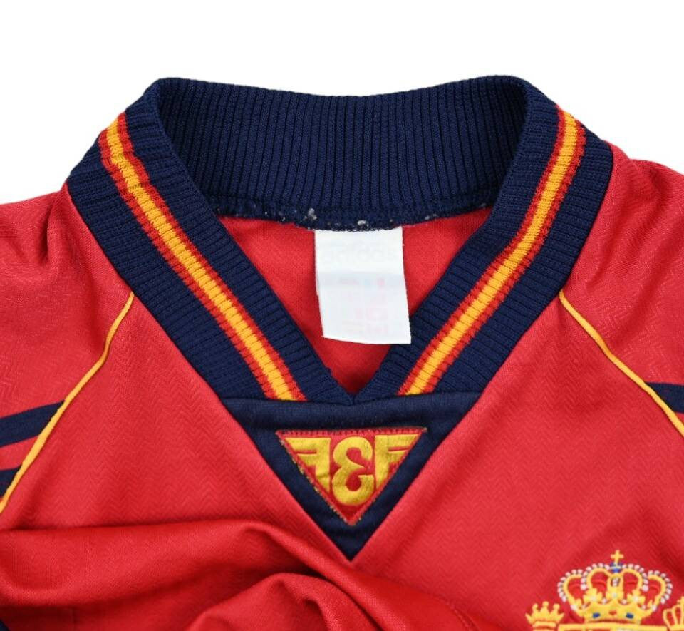 Maillot Espagne Domicile Adidas 1998-2000 Vintage | 8/10