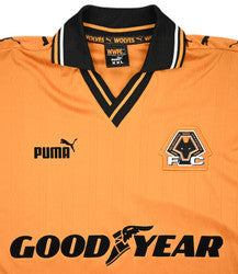 Maillot Wolverhampton Extérieur Puma 1998-2000 Goodyear vintage