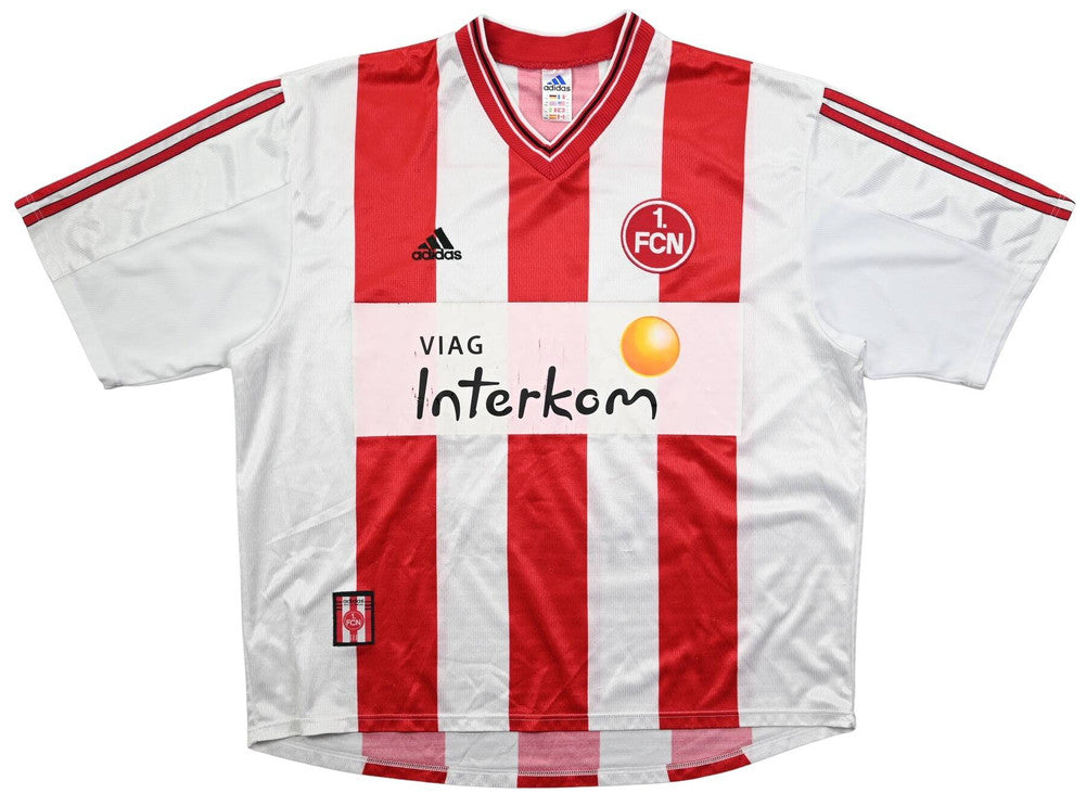 Maillot 1. FC Nürnberg 1998-99 Adidas Domicile Vintage XXL