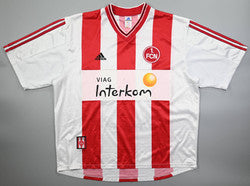 Maillot 1. FC Nürnberg 1998-99 Adidas Domicile Vintage XXL