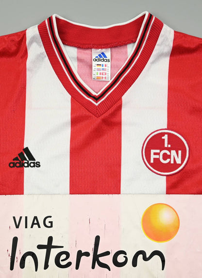 Maillot 1. FC Nürnberg 1998-99 Adidas Domicile Vintage XXL