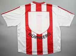 Maillot 1. FC Nürnberg 1998-99 Adidas Domicile Vintage XXL