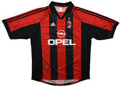 Maillot AC Milan 1998-99 Adidas Bierhoff Domicile Vintage