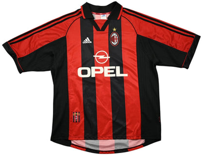 Maillot AC Milan 1998-99 Adidas Domicile OPEL Vintage XL
