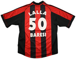 Maillot AC Milan 1998-99 Adidas Domicile OPEL Vintage XL