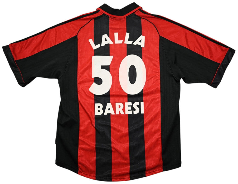 Maillot AC Milan 1998-99 Adidas Domicile OPEL Vintage XL