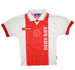 Maillot Ajax Amsterdam 1998-99 Umbro Domicile Vintage Boys