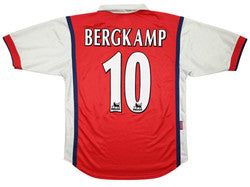 Maillot Arsenal Domicile Nike 1998-99 Bergkamp Vintage