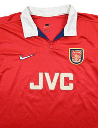Maillot Arsenal Gardien Nike 1998-99 Bergkamp vintage collector