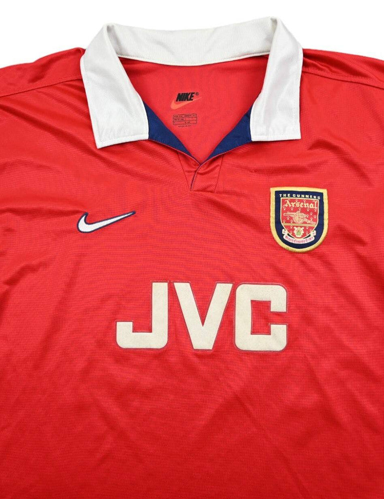 Maillot Arsenal Gardien Nike 1998-99 Bergkamp vintage collector