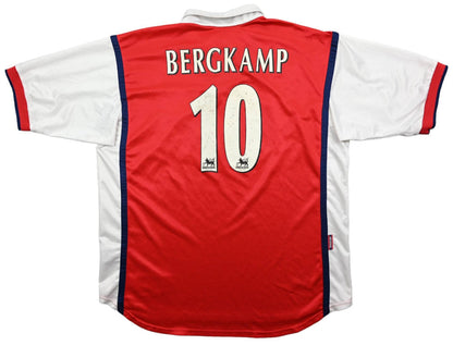 Maillot Arsenal Gardien Nike 1998-99 Bergkamp vintage collector