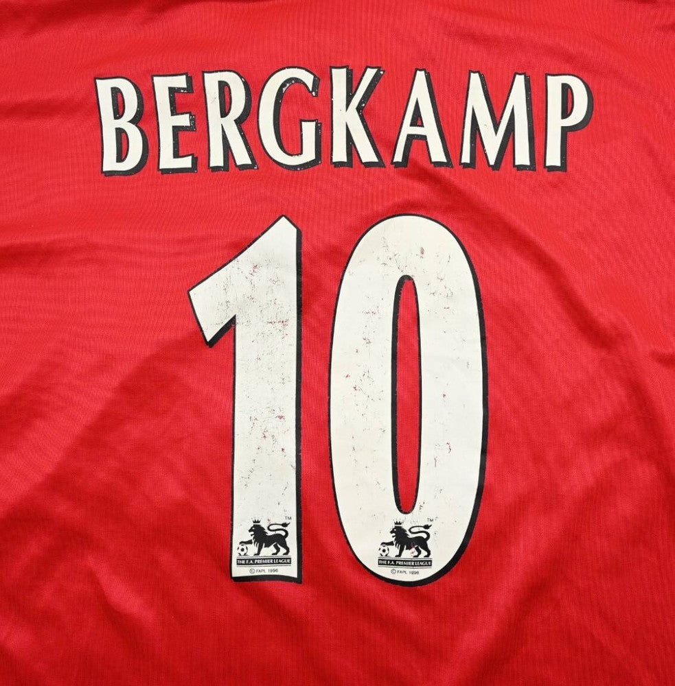 Maillot Arsenal Gardien Nike 1998-99 Bergkamp vintage collector