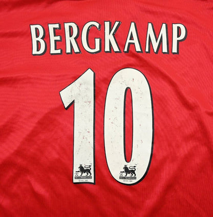 Maillot Arsenal Gardien Nike 1998-99 Bergkamp vintage collector