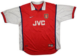 Maillot Arsenal 1998-99 Nike Vieira Domicile JVC Vintage