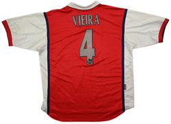 Maillot Arsenal 1998-99 Nike Vieira Domicile JVC Vintage