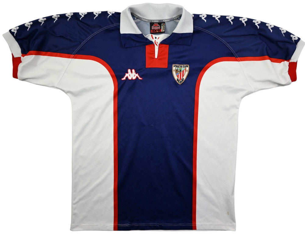 Maillot Athletic Bilbao 1998-99 Kappa Domicile Vintage