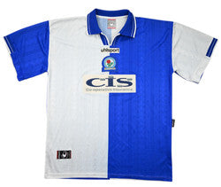 Maillot Blackburn Rovers Domicile 1998-99 Uhlsport Vintage