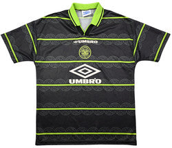 Maillot Celtic FC Extérieur Umbro 1998-99 vintage collector