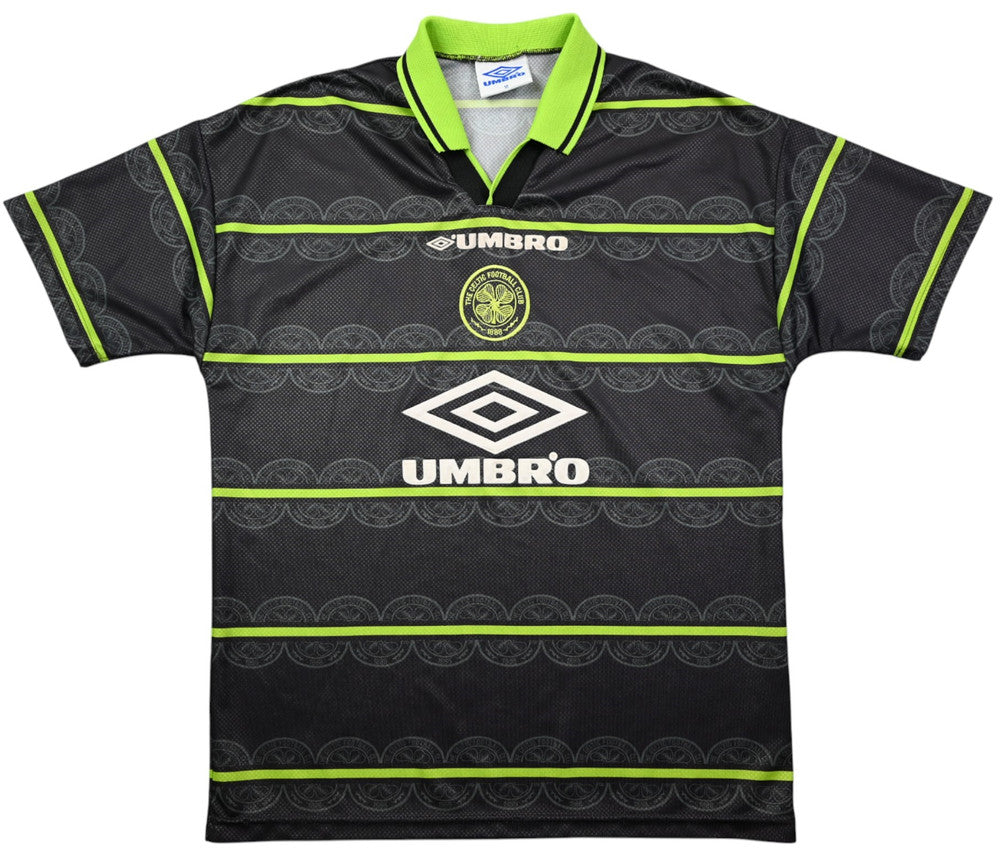 Maillot Celtic FC Extérieur Umbro 1998-99 vintage collector
