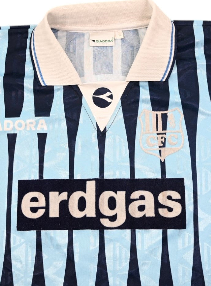 Maillot Chemnitzer FC Extérieur Diadora 1998-99 Vintage | ERDGAS