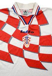 Maillot Croatie Domicile Lotto 1998-99 Šuker vintage collector
