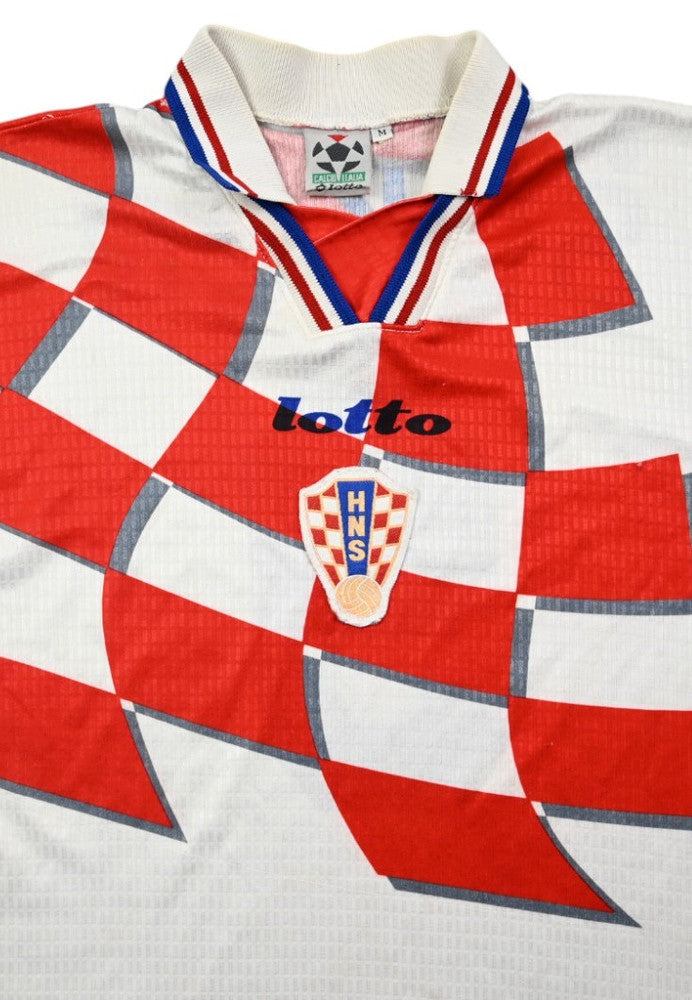 Maillot Croatie Domicile Lotto 1998-99 Šuker vintage collector