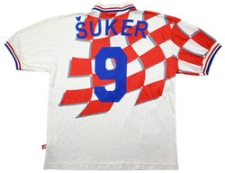 Maillot Croatie Domicile Lotto 1998-99 Šuker vintage collector