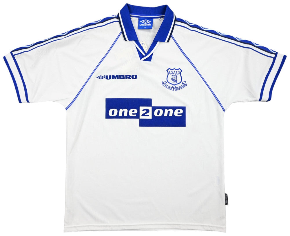 Maillot Everton Extérieur 1998-99 Umbro ONE2ONE vintage