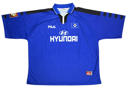Maillot Hamburg Extérieur Fila 1998-99 Vintage Prager — 8/10