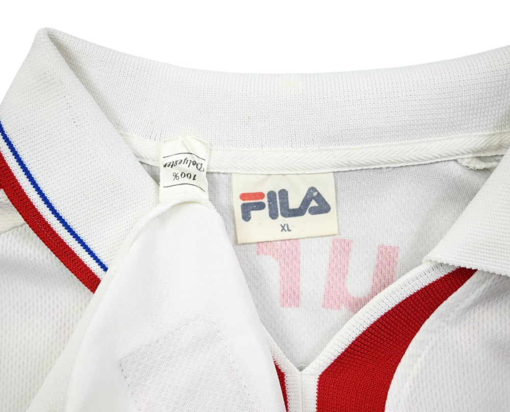 Maillot Hamburg Domicile 1998-99 Fila Hyundai Vintage XL