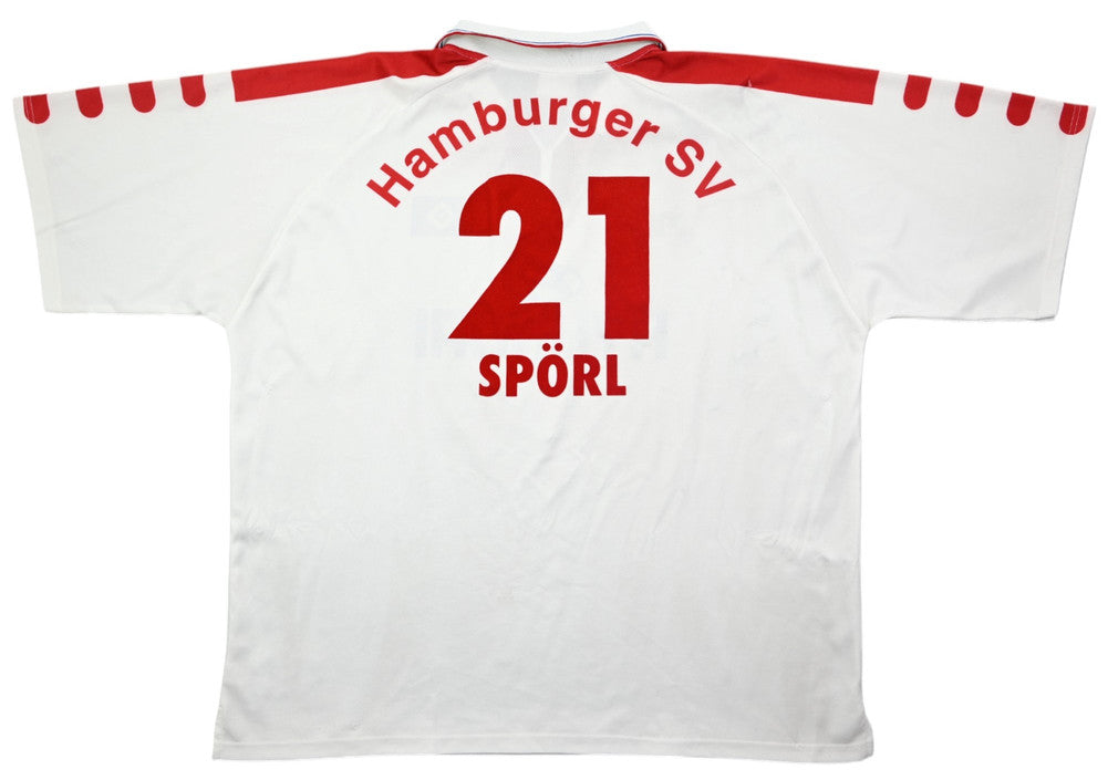 Maillot Hamburg Domicile 1998-99 Fila Hyundai Vintage XL