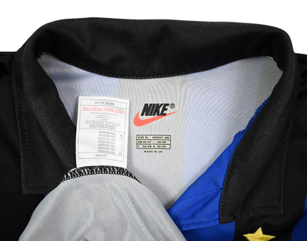 Maillot Inter Milan 1998-99 Nike Ronaldo Domicile Vintage