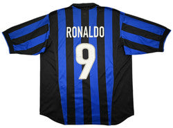 Maillot Inter Milan 1998-99 Nike Ronaldo Domicile Vintage