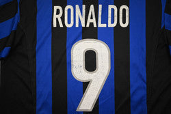 Maillot Inter Milan 1998-99 Nike Ronaldo Domicile Vintage