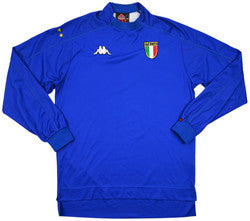 Maillot Italie Domicile 1998-99 Manches Longues Kappa Vintage