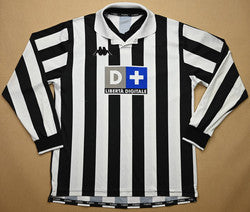 Maillot Juventus 1998-99 Kappa Manches Longues Domicile Vintage