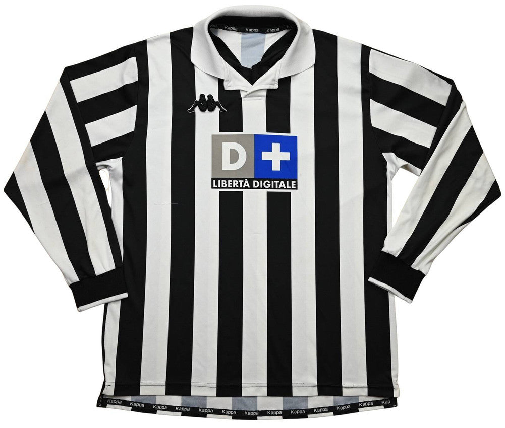 Maillot Juventus 1998-99 Kappa Manches Longues Domicile Vintage