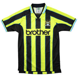 Maillot Manchester City Domicile 1998-99 Score Draw Brother vintage