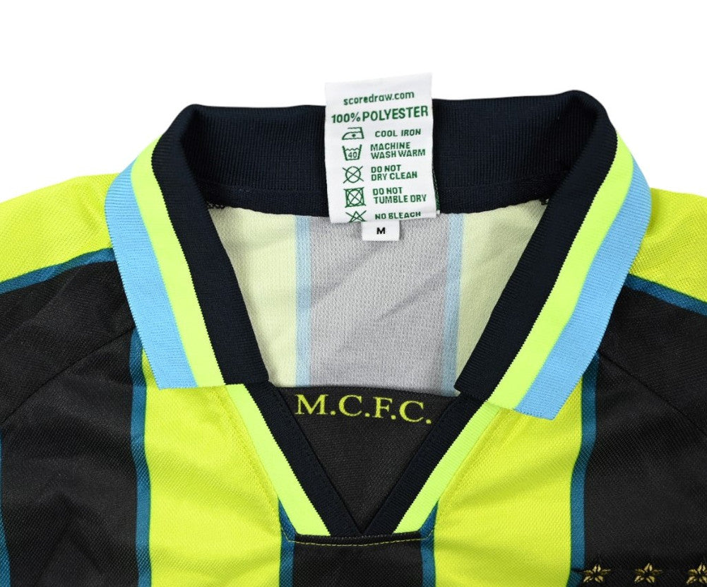 Maillot Manchester City Domicile 1998-99 Score Draw Brother vintage