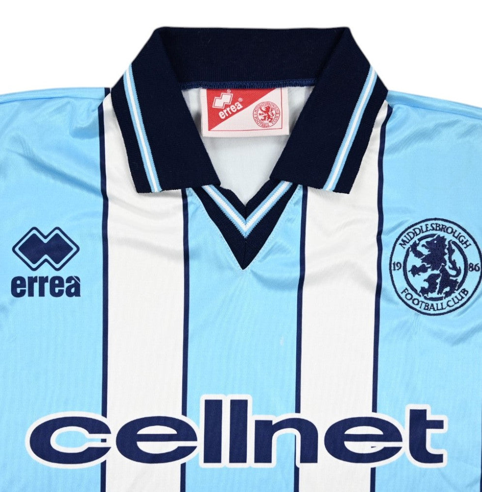 Maillot Middlesbrough Extérieur 1998-99 Errea Vintage - 9/10