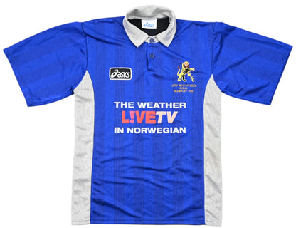 Maillot Millwall 1998-99 Asics Football League Trophy Final vintage