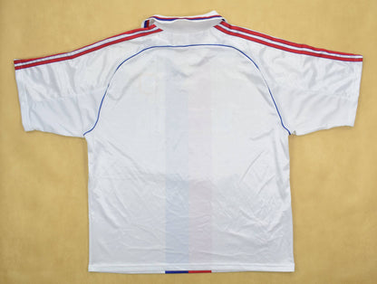 Maillot Lyon Domicile 1998-99 Adidas Vintage Sodexho