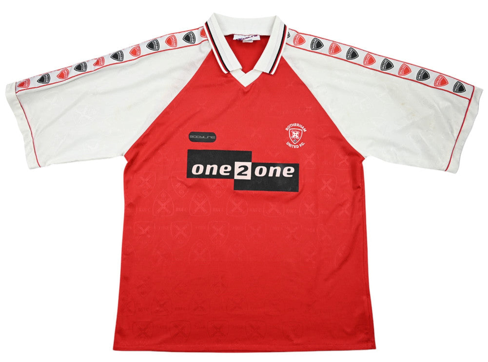 Maillot Rotherham United Domicile Booyline 1998-99 vintage